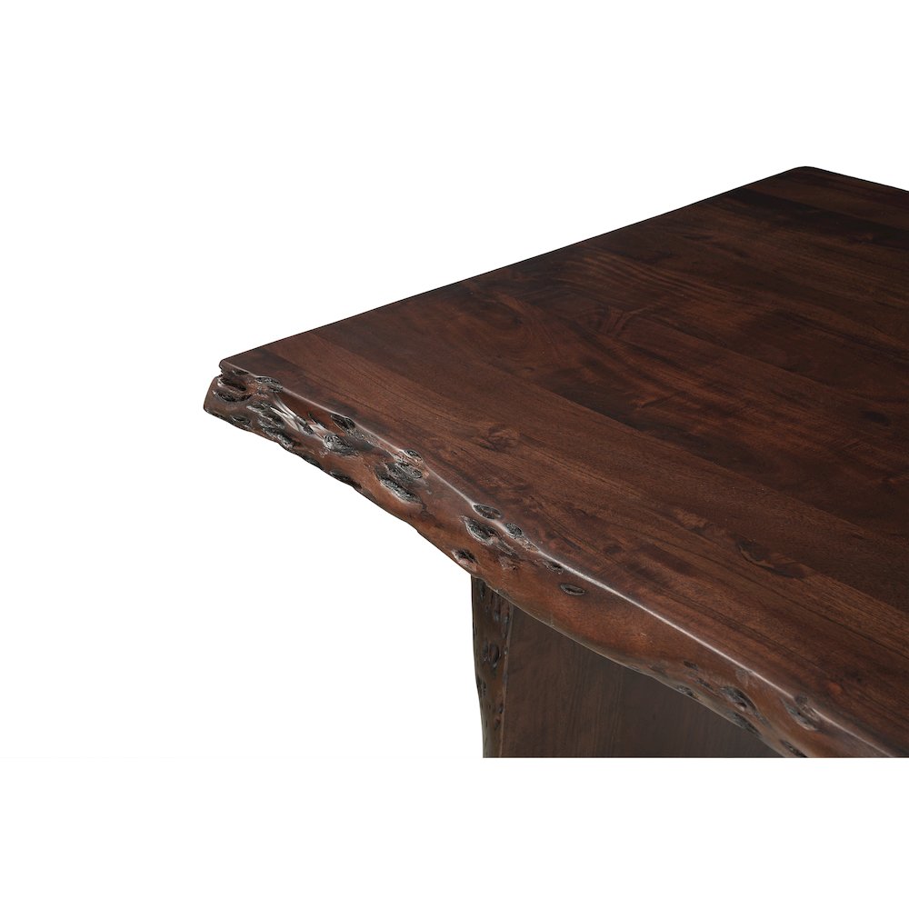 Linden 7-piece Solid Wood Live Edge Dining Set. Picture 5