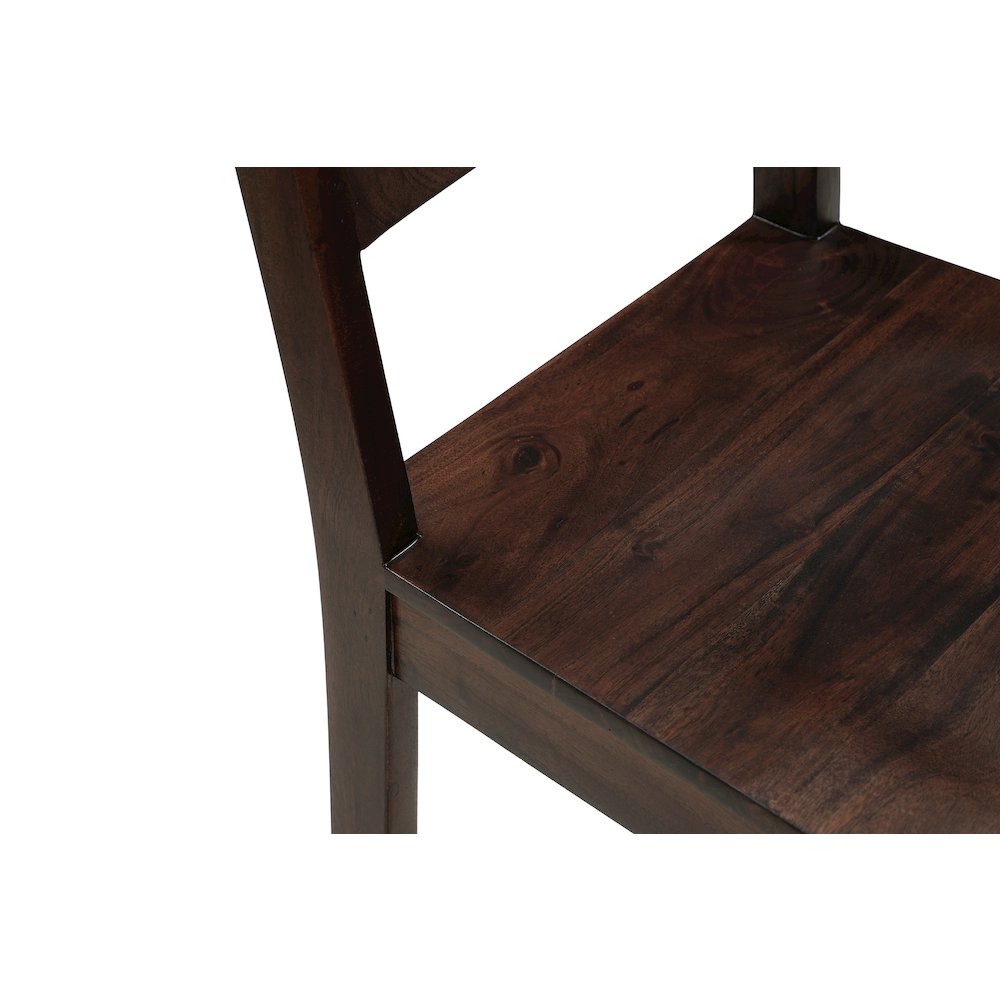 Linden 7-piece Solid Wood Live Edge Dining Set. Picture 12