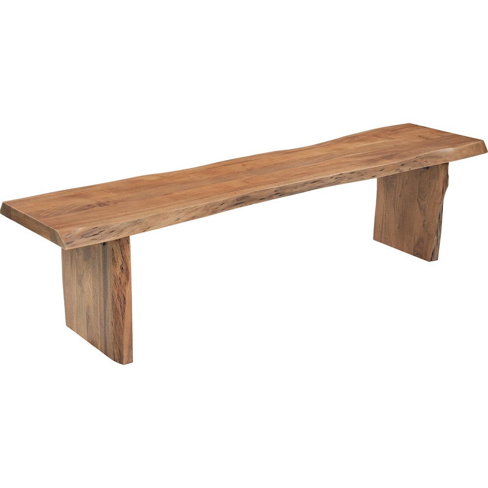 Linden 6-piece Solid Wood Live Edge Dining Set. Picture 12