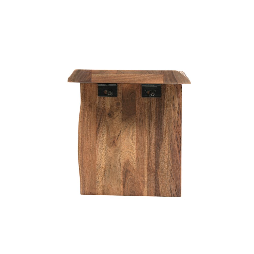 Linden 6-piece Solid Wood Live Edge Dining Set. Picture 14
