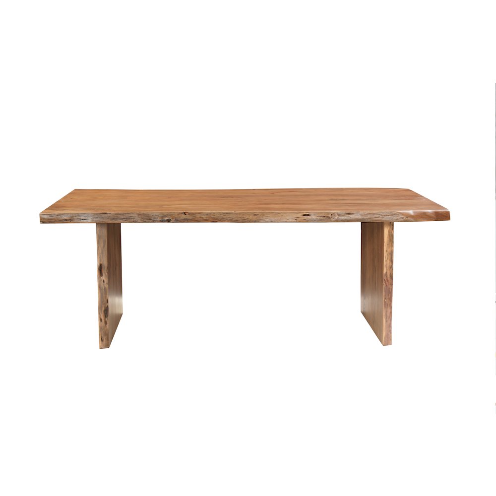 Linden 6-piece Solid Wood Live Edge Dining Set. Picture 3