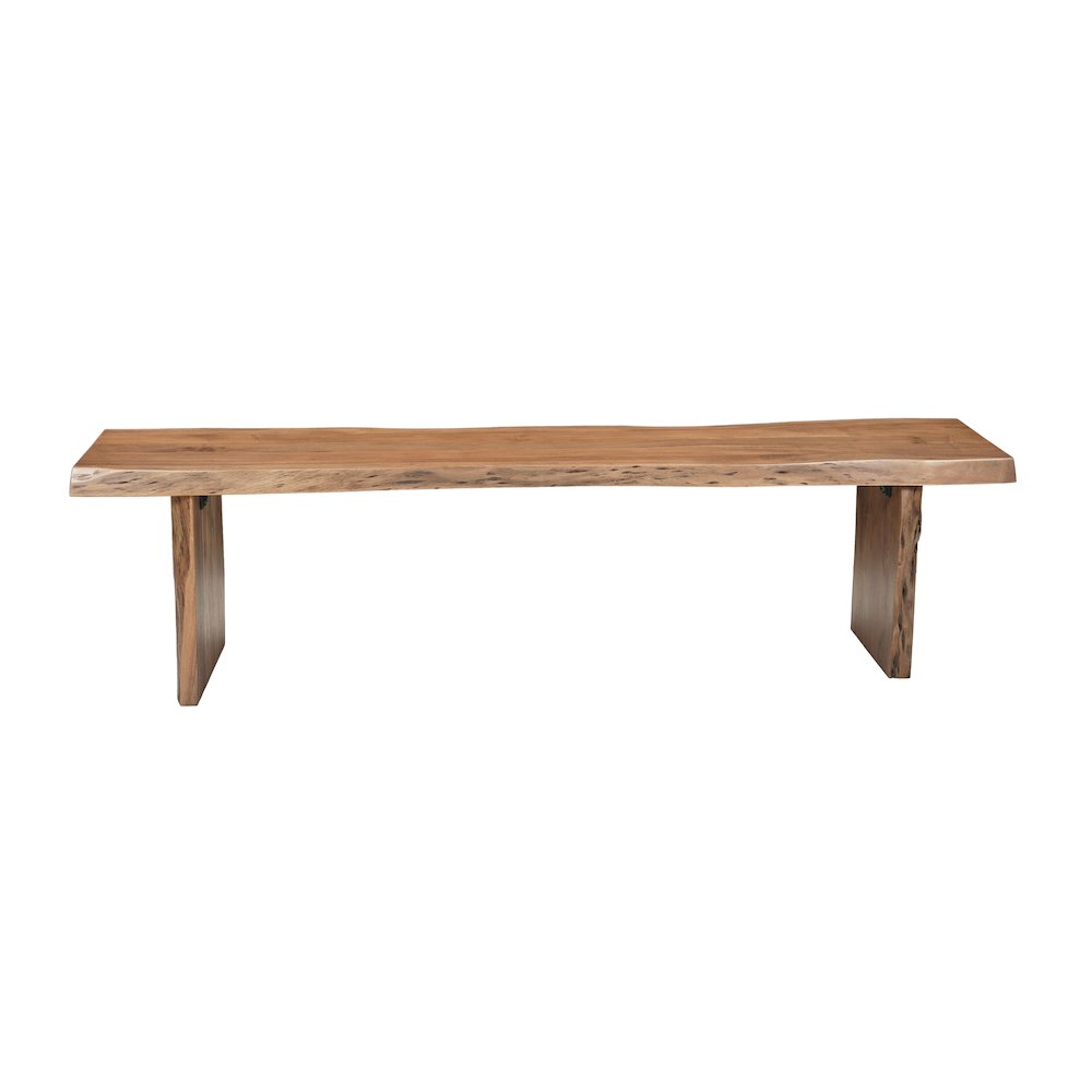 Linden 6-piece Solid Wood Live Edge Dining Set. Picture 13