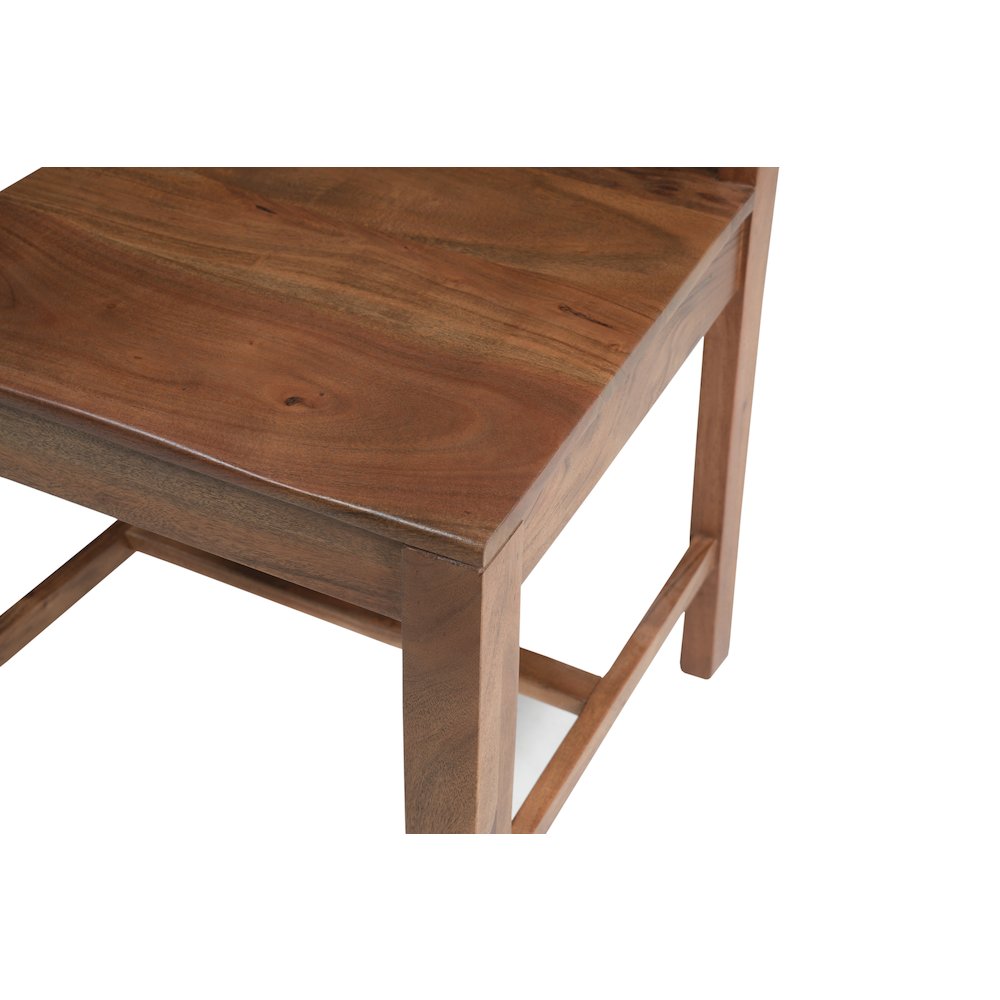 Linden 7-piece Solid Wood Live Edge Dining Set. Picture 13