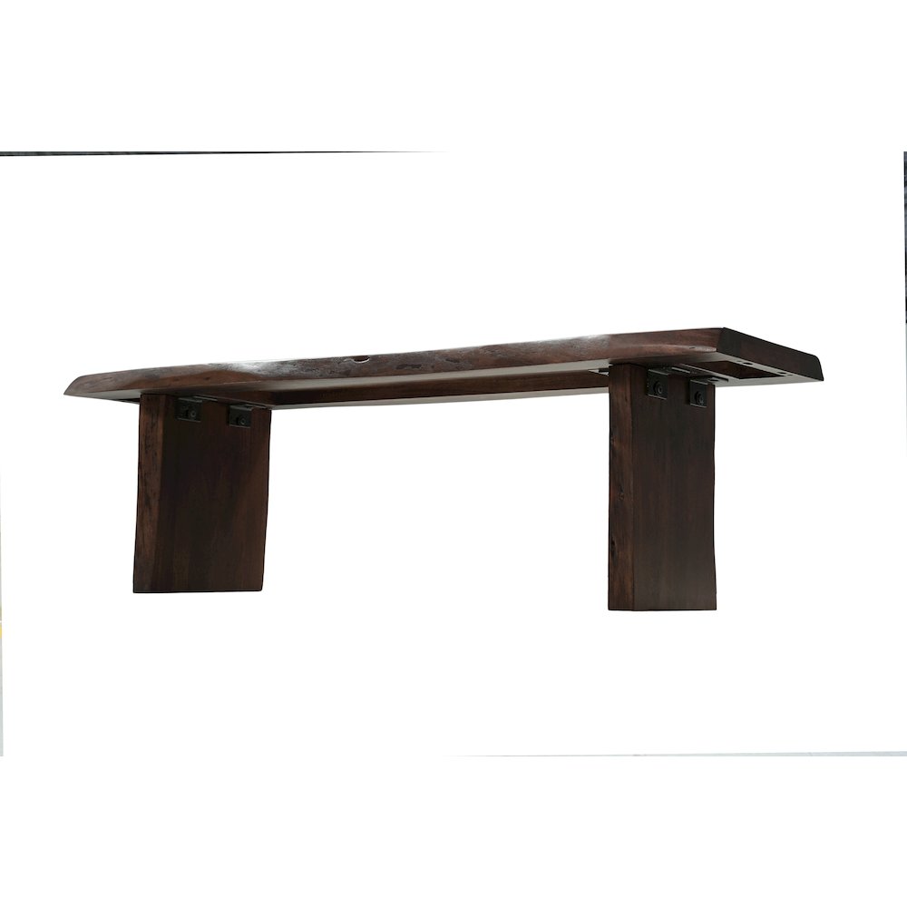 Linden 6-piece Solid Wood Live Edge Dining Set. Picture 13