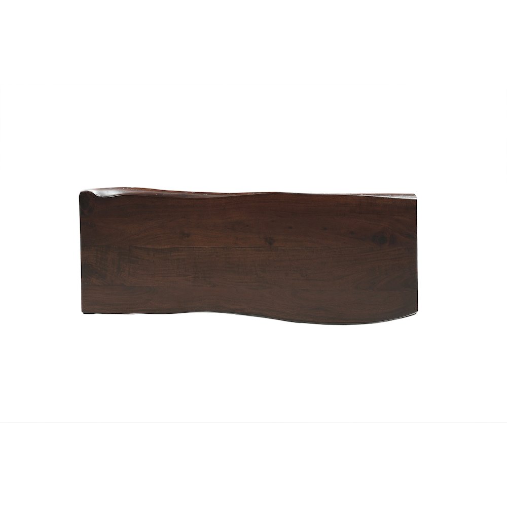Linden Solid Wood Live Edge Bench. Picture 4
