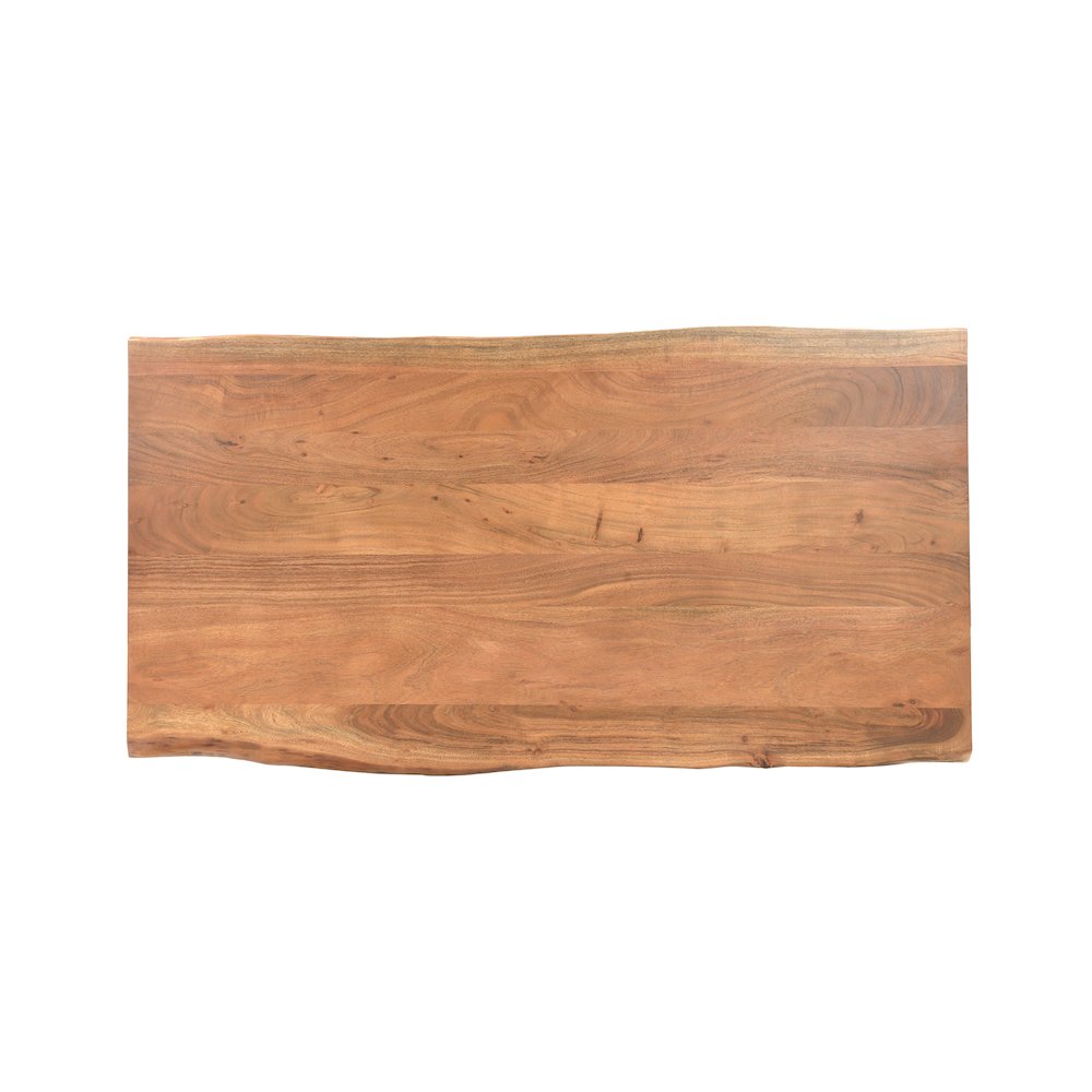 Linden 2-piece Solid Wood Live Edge Office Set. Picture 8