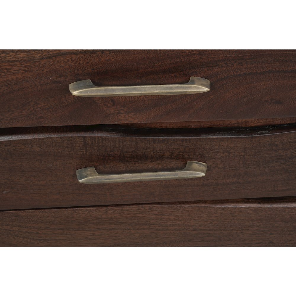 Linden Live Edge Solid Wood 3-drawer Filing Cabinet. Picture 8