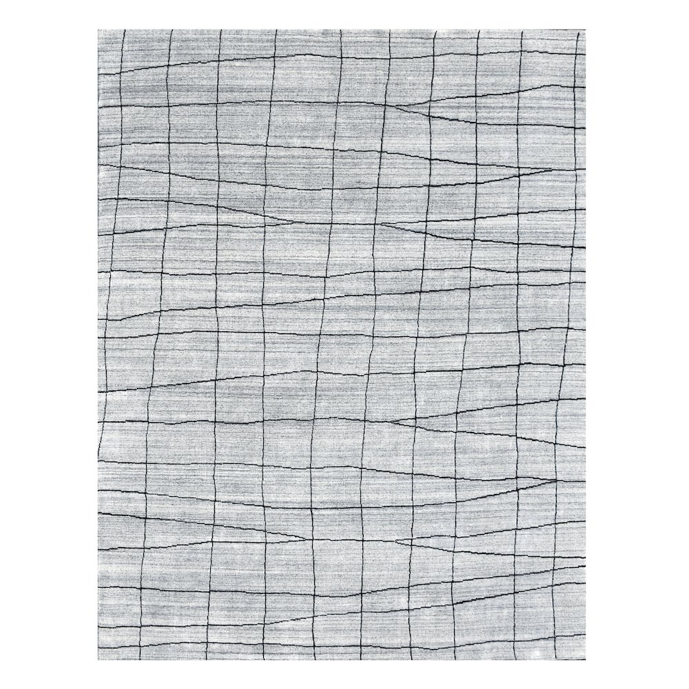 Abstract Grid Area Rug. Picture 1