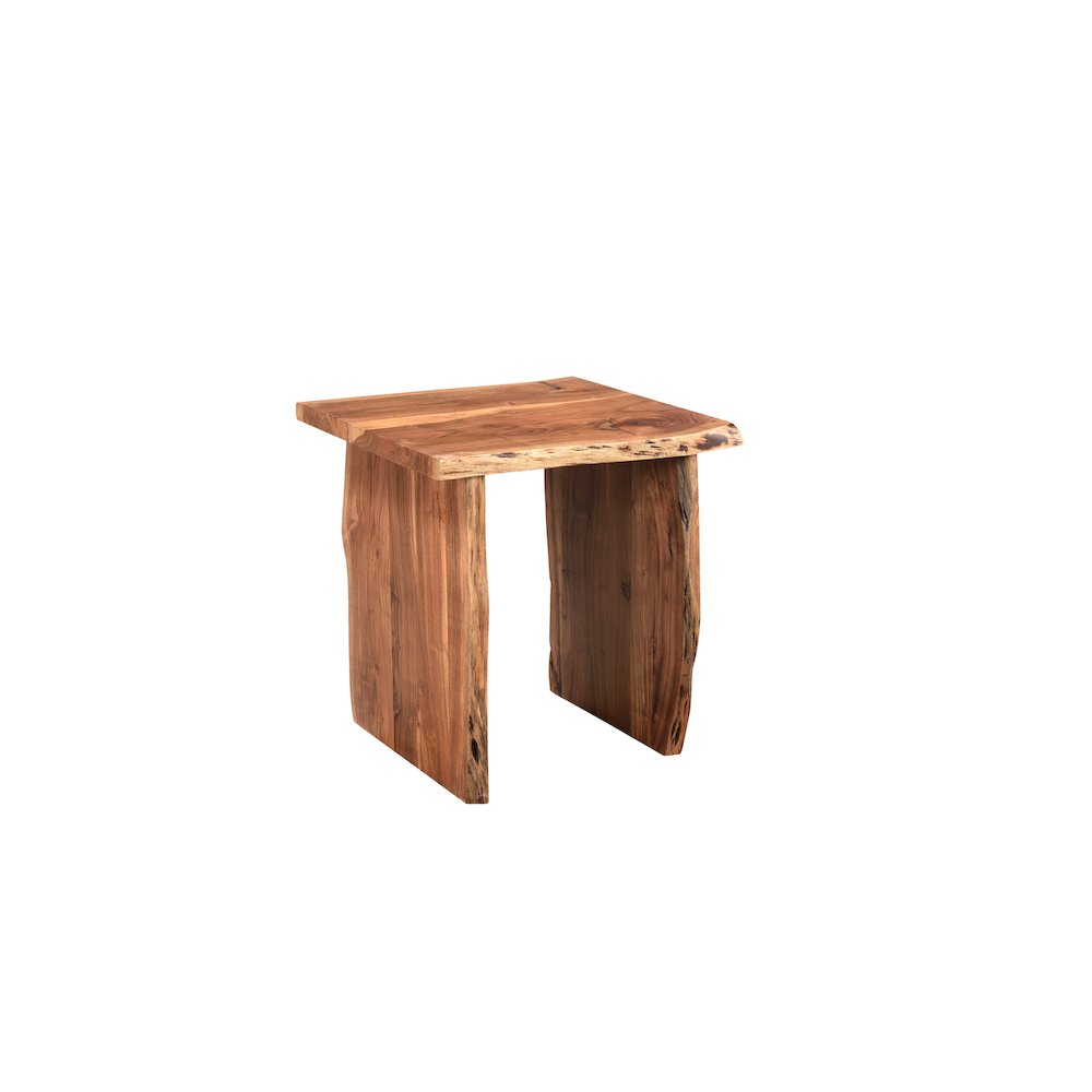 Oren 3-piece Live Edge Solid Wood Living Room Table Set. Picture 5