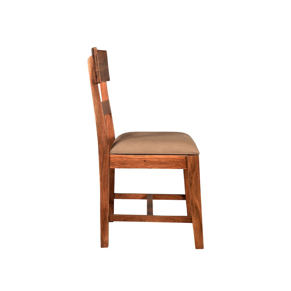 Oren Upholstered Solid Wood Dining Chairs (Set of 2). Picture 5