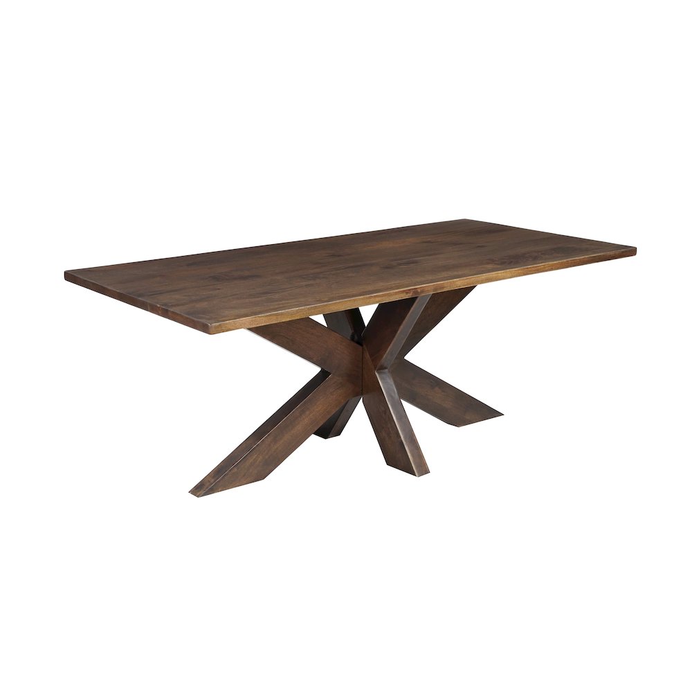 Renith 7-piece Live Edge Solid Wood Dining Set. Picture 2