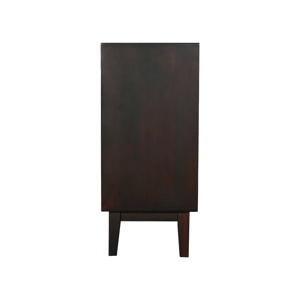 Renith 4-door Carved Solid Wood Sideboard. Picture 7