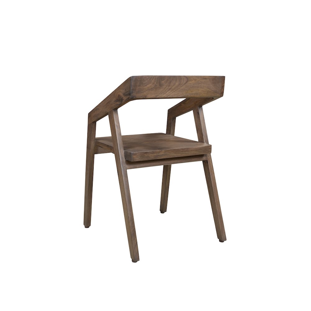 Reed Solid Wood Armchair. Picture 5