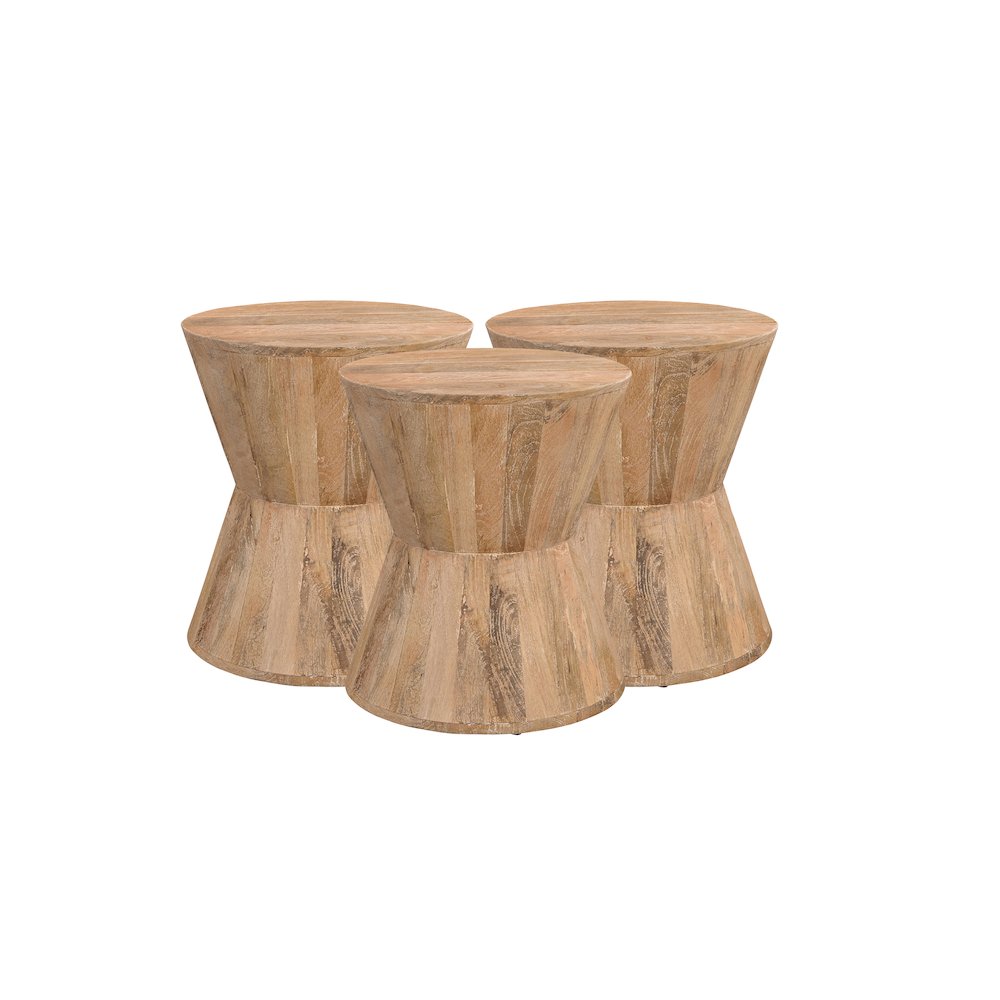 Reed Solid Wood Coffee Table. Picture 5