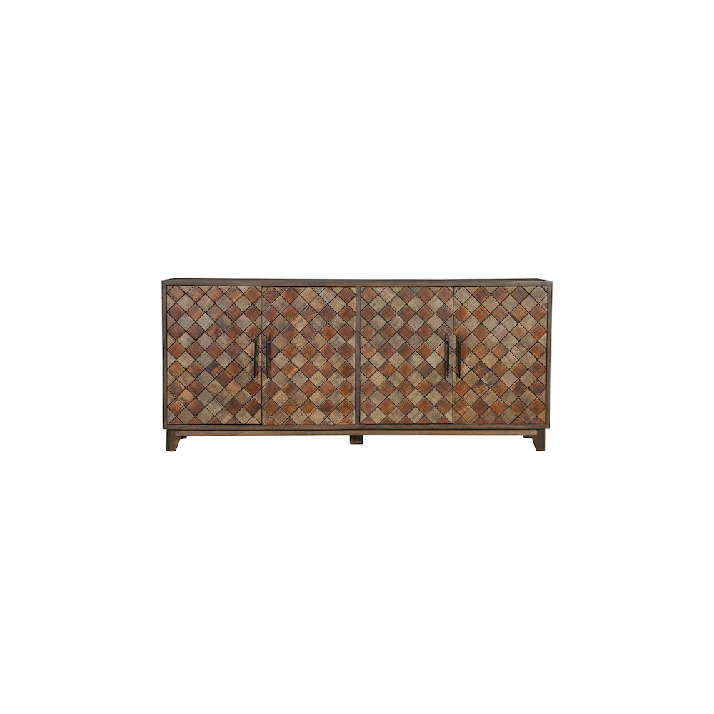 Renith 4-door Solid Wood Sideboard. Picture 3