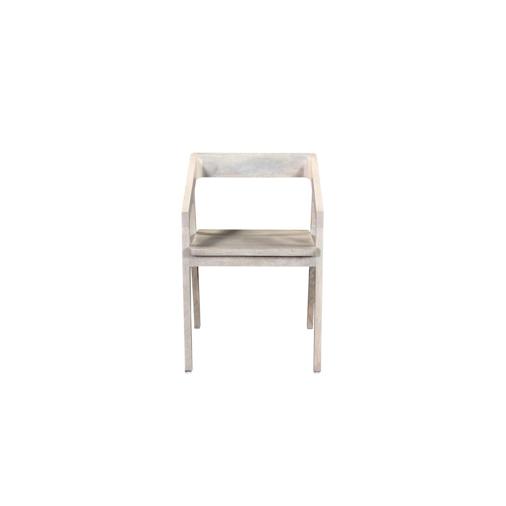 Reed Solid Wood Armchair. Picture 2