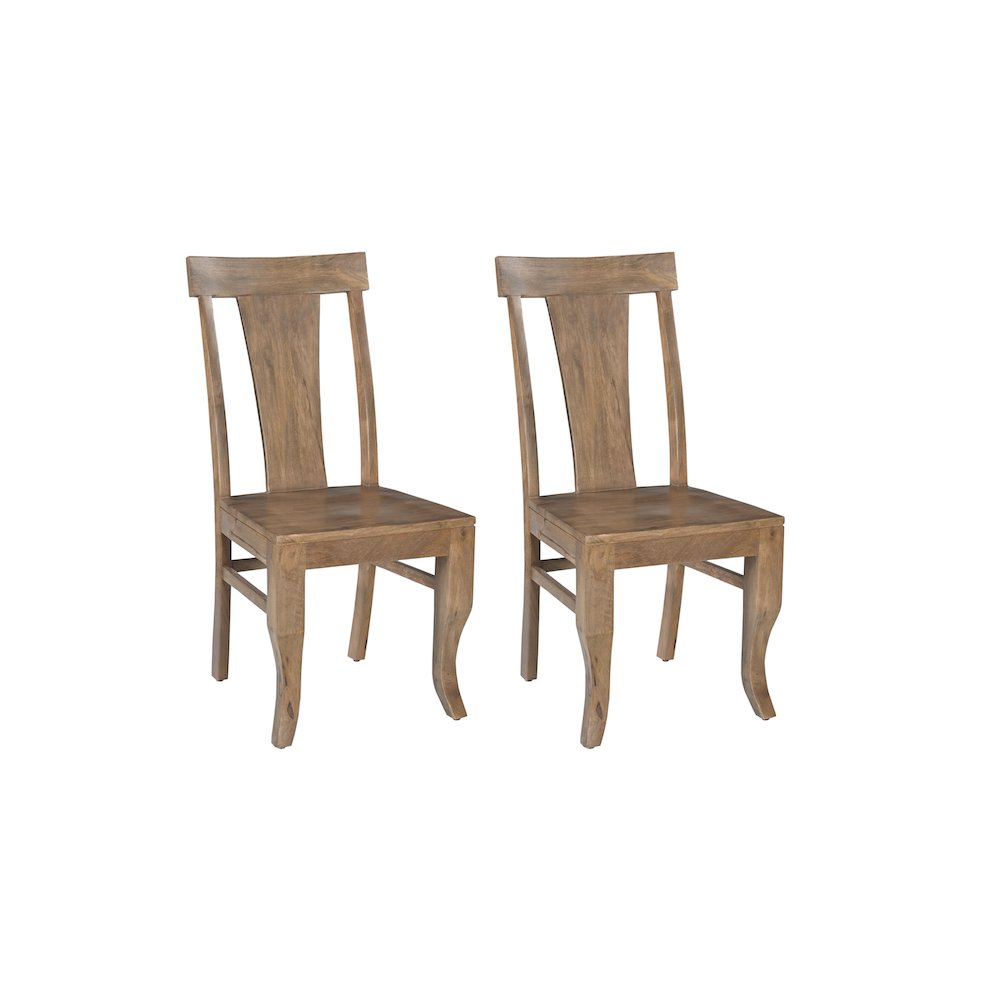 Adrien Solid Wood Dining Chairs (Set of 2). Picture 1