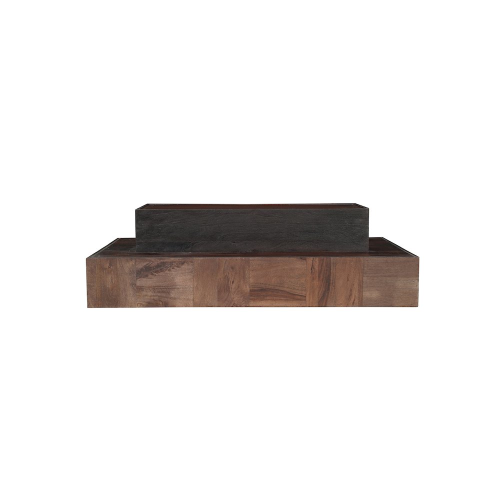 Reed Solid Wood Coffee Table. Picture 6