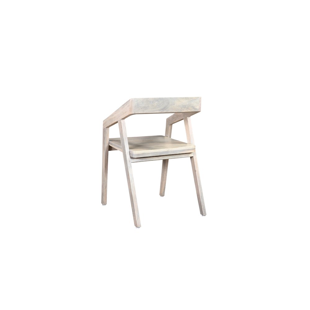 Reed Solid Wood Armchair. Picture 5