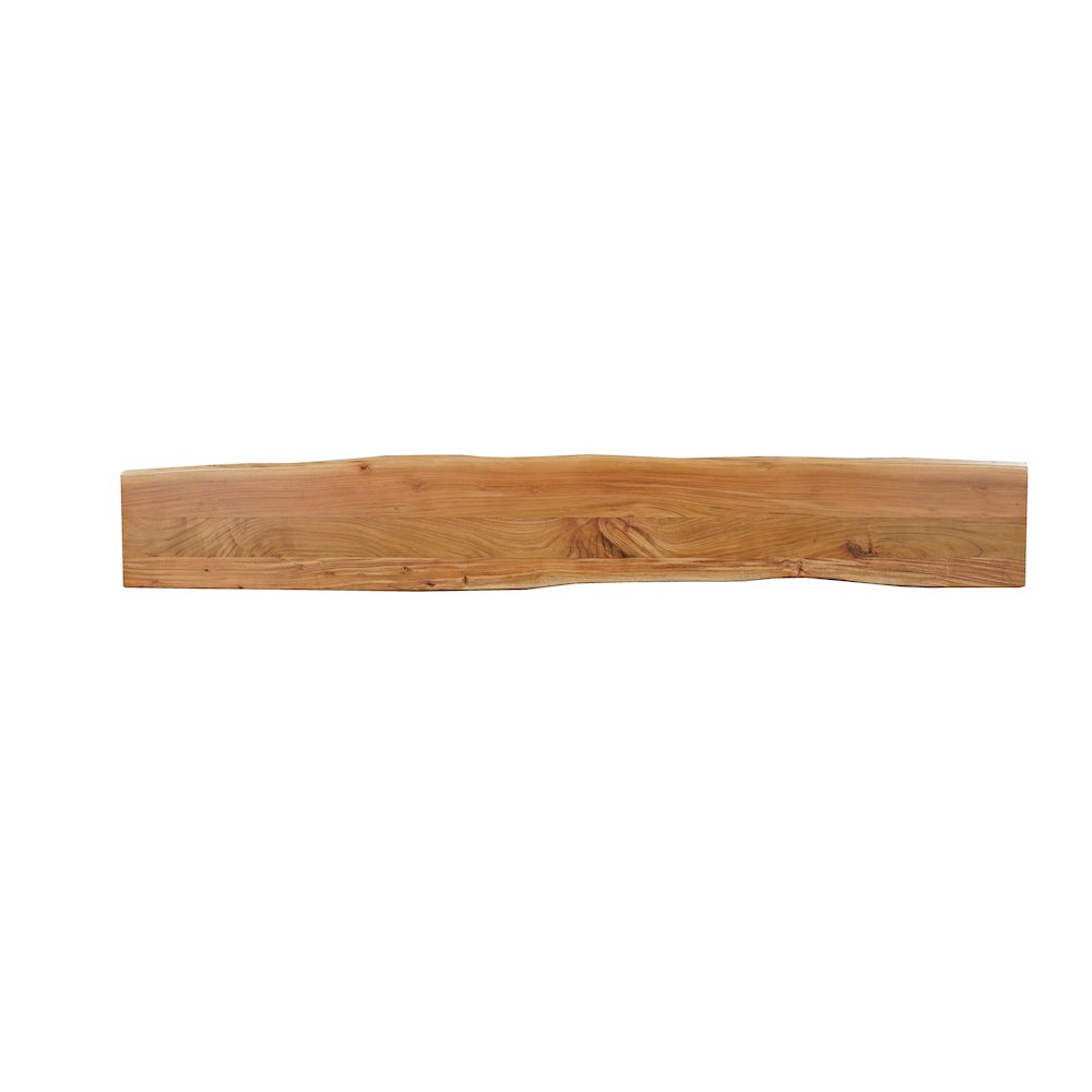 Savoy 105" Live Edge Solid Wood Dining Bench. Picture 5