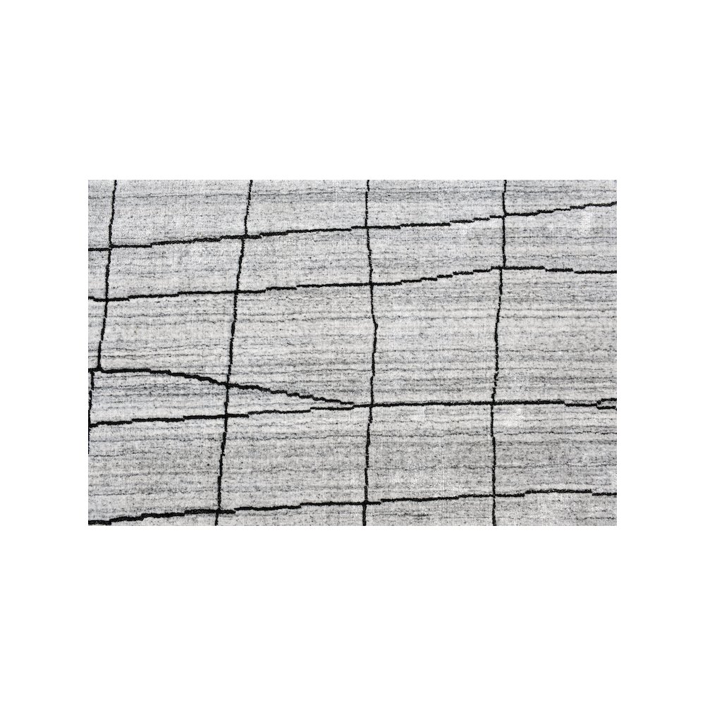 Abstract Grid Area Rug. Picture 3