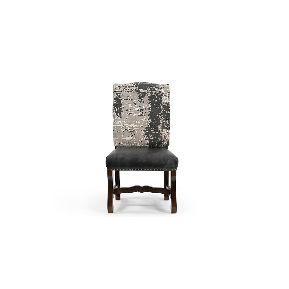 Torrence Upholstered Solid Wood Dining Chairs (Set of 2). Picture 4