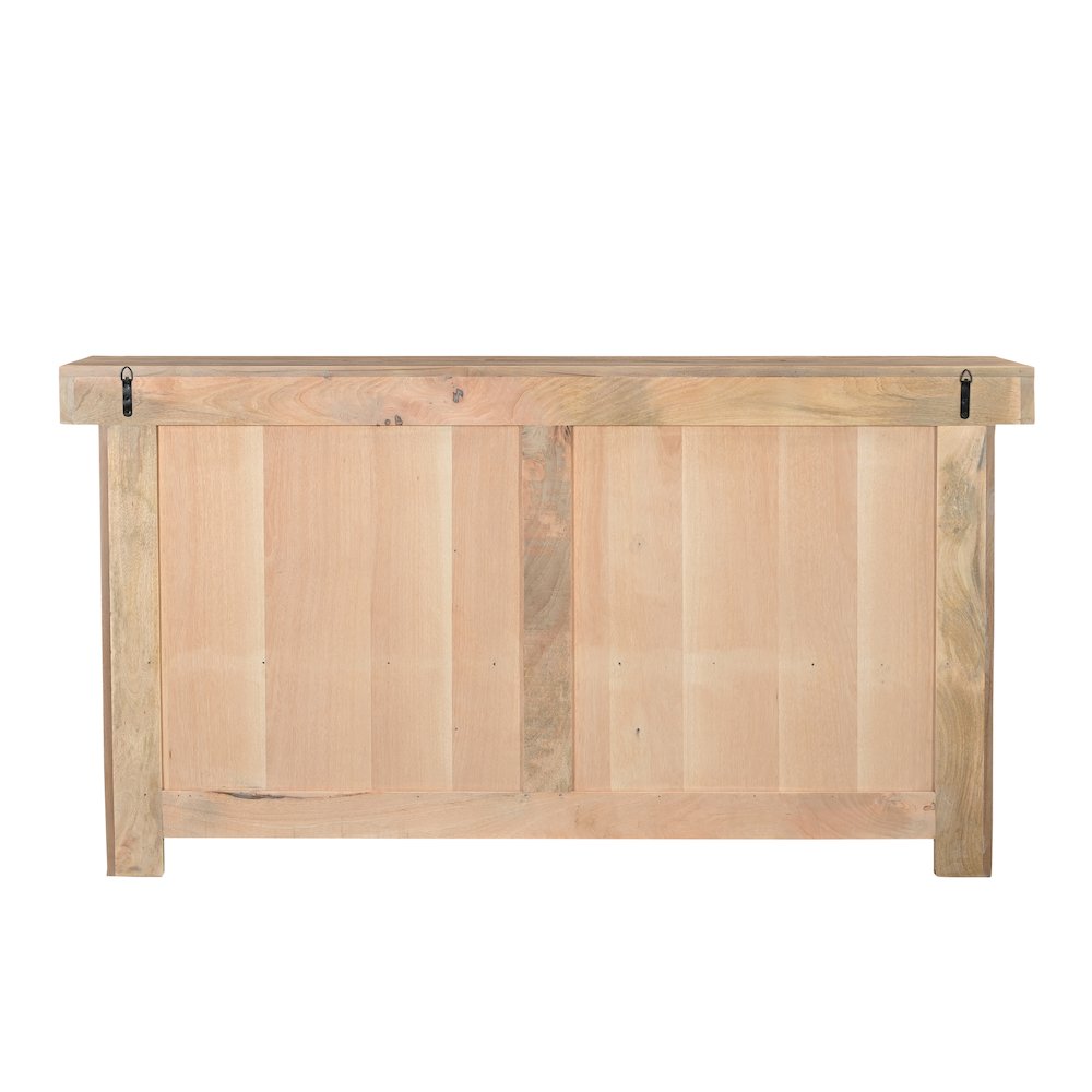 Grayson 3-drawer 5-door Solid Wood Sideboard. Picture 7