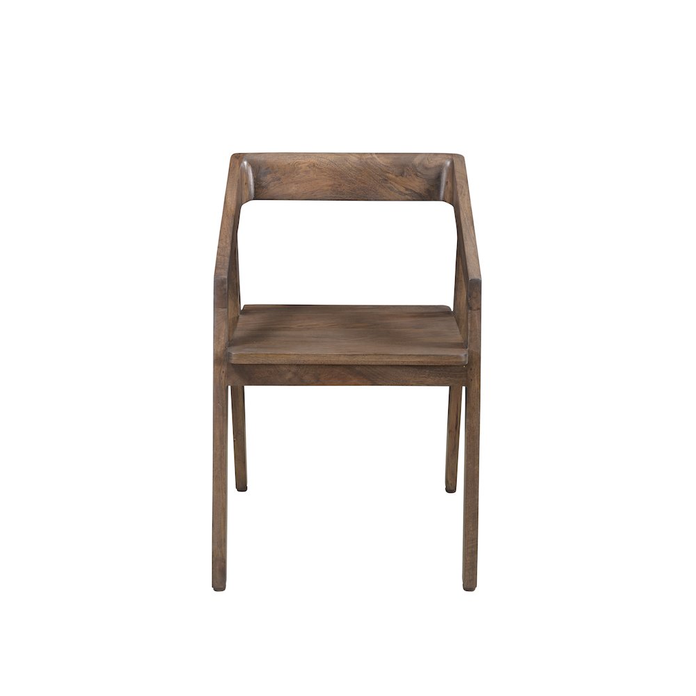 Reed Solid Wood Armchair. Picture 2