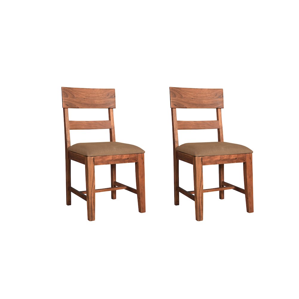 Oren Upholstered Solid Wood Dining Chairs (Set of 2). Picture 1
