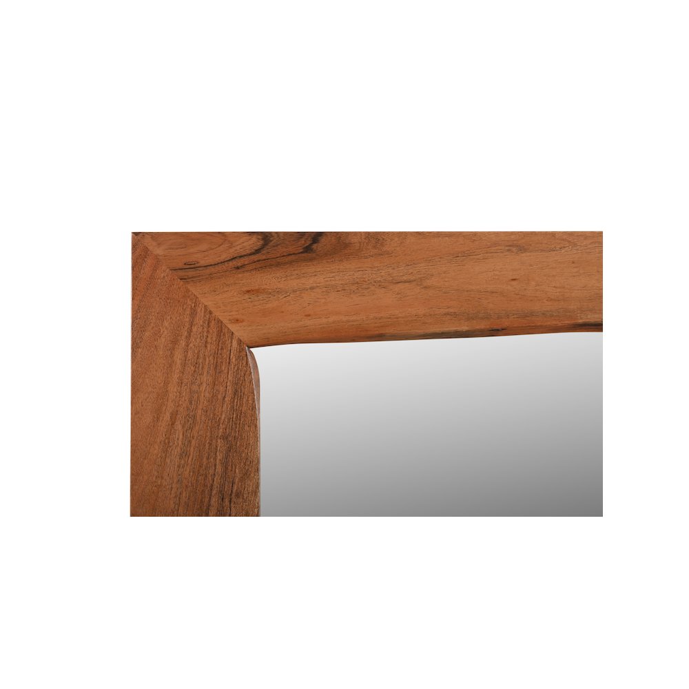 Oren 72" Live Edge Solid Wood Accent Mirror. Picture 3
