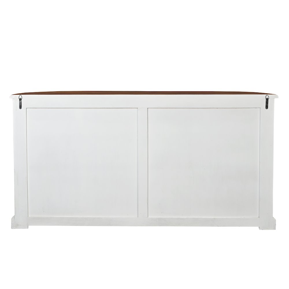 Grayson 4-drawer 4-door Carved Solid Wood Sideboard. Picture 6