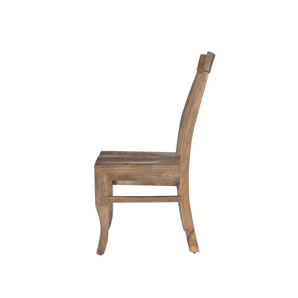 Adrien Solid Wood Dining Chairs (Set of 2). Picture 5