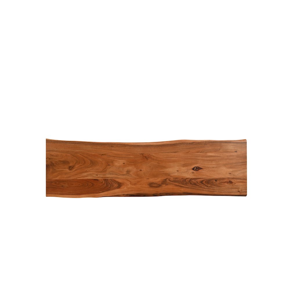 Oren Live Edge Solid Wood Console Table. Picture 5