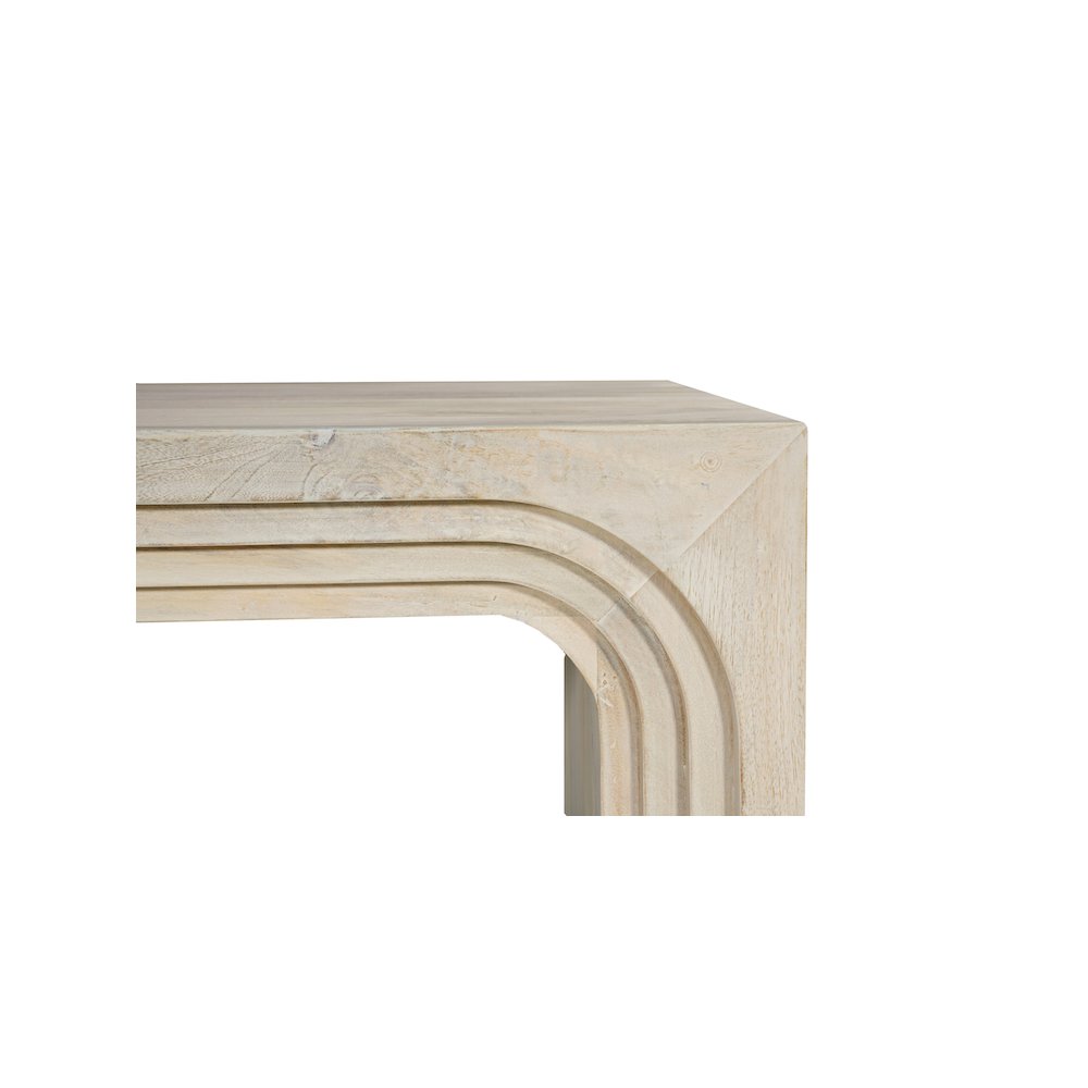 Renith Solid Wood Coffee Table. Picture 4