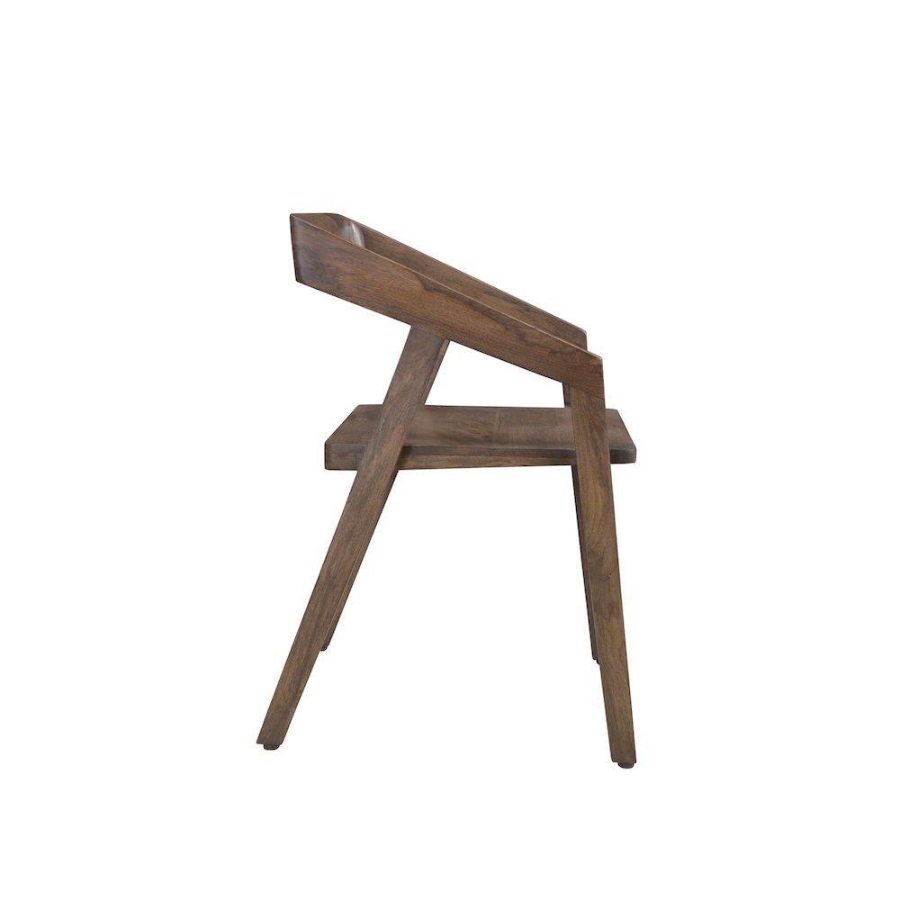 Reed Solid Wood Armchair. Picture 4