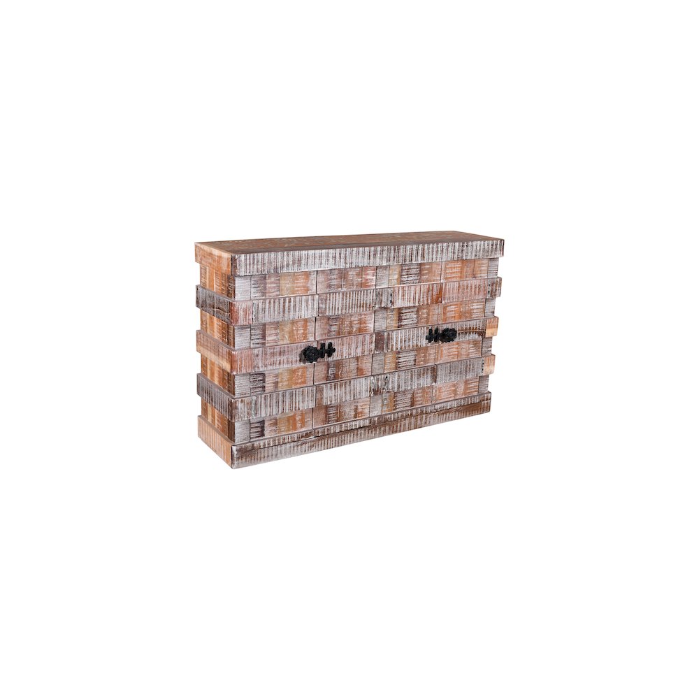 Eldris 4-door Solid Wood Sideboard. Picture 1