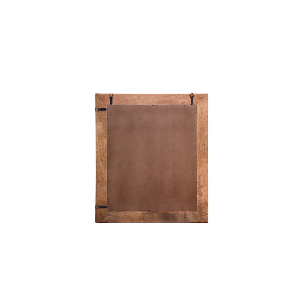Leighton 46" Solid Wood Accent Mirror. Picture 3