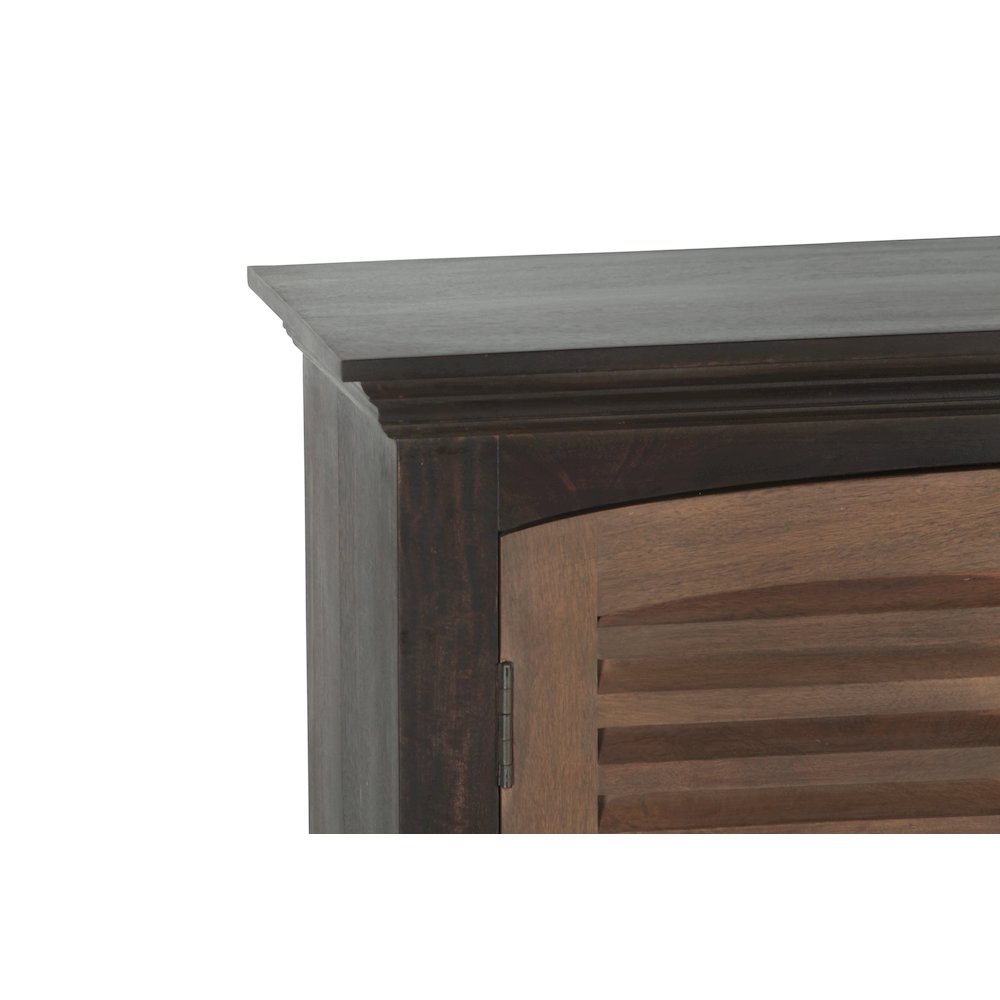 Lennox 4-door Shutter Solid Wood Sideboard. Picture 4
