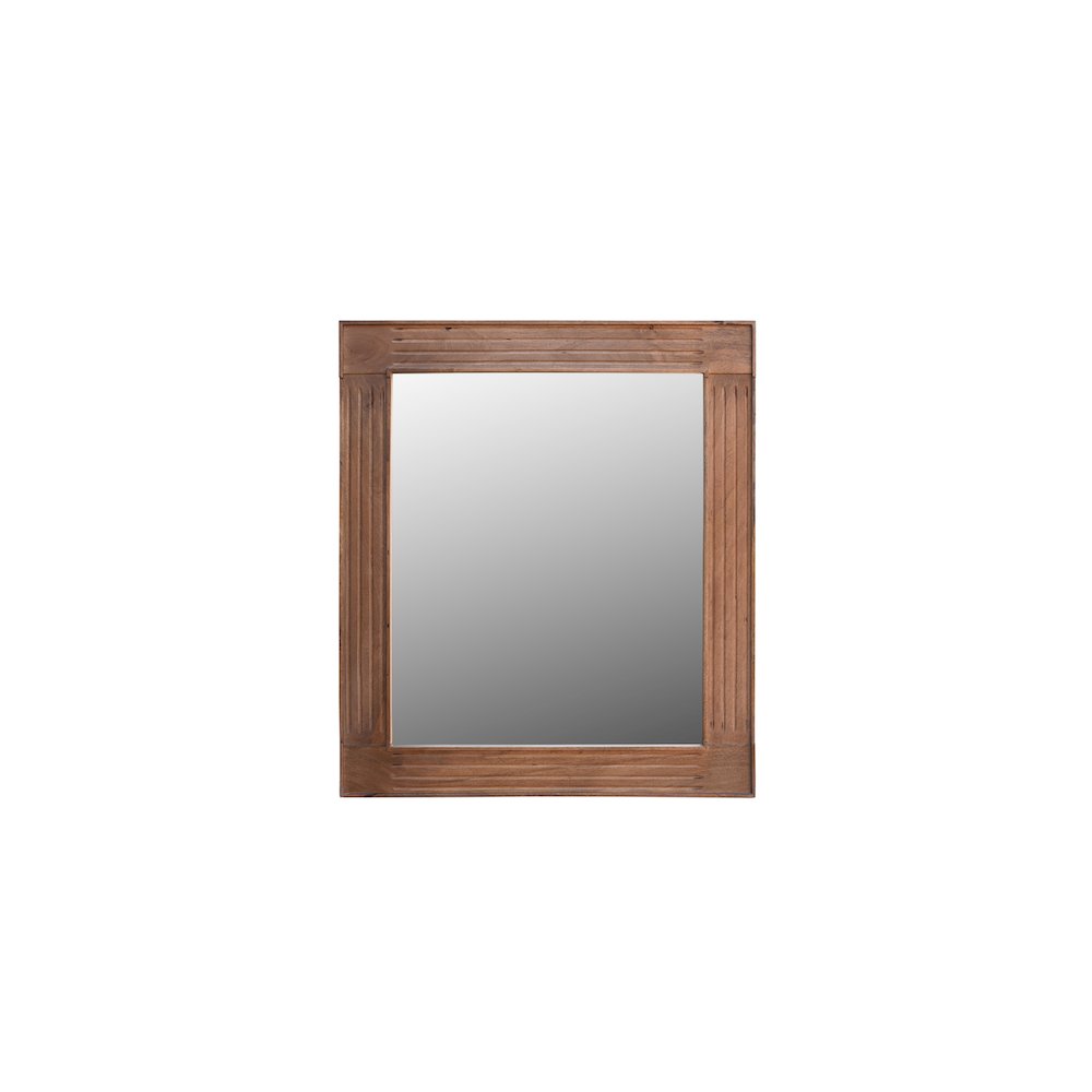 Leighton 46" Solid Wood Accent Mirror. Picture 1