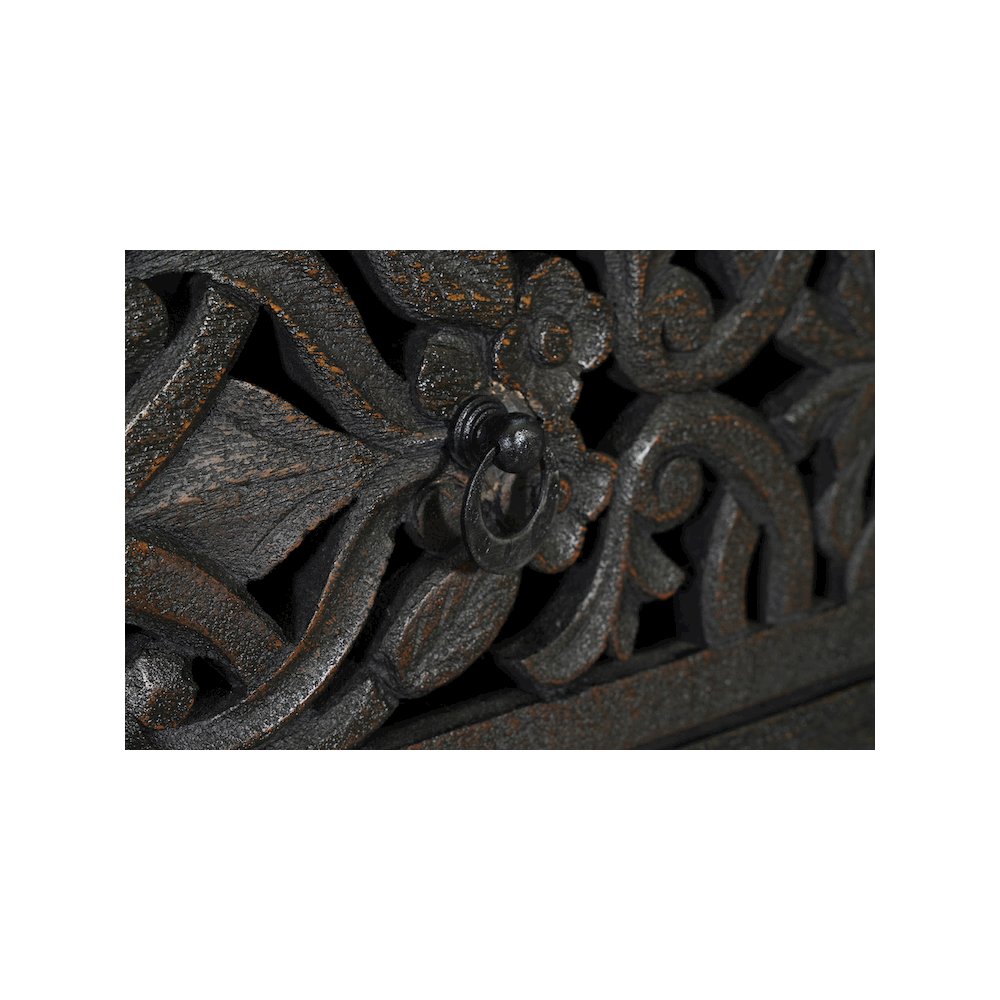 Calista 6-drawer Floral Carved Solid Wood Chest. Picture 4