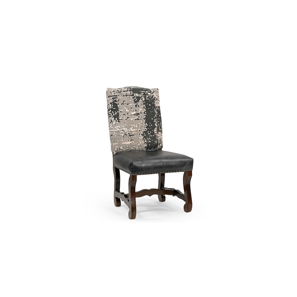 Torrence Upholstered Solid Wood Dining Chairs (Set of 2). Picture 2