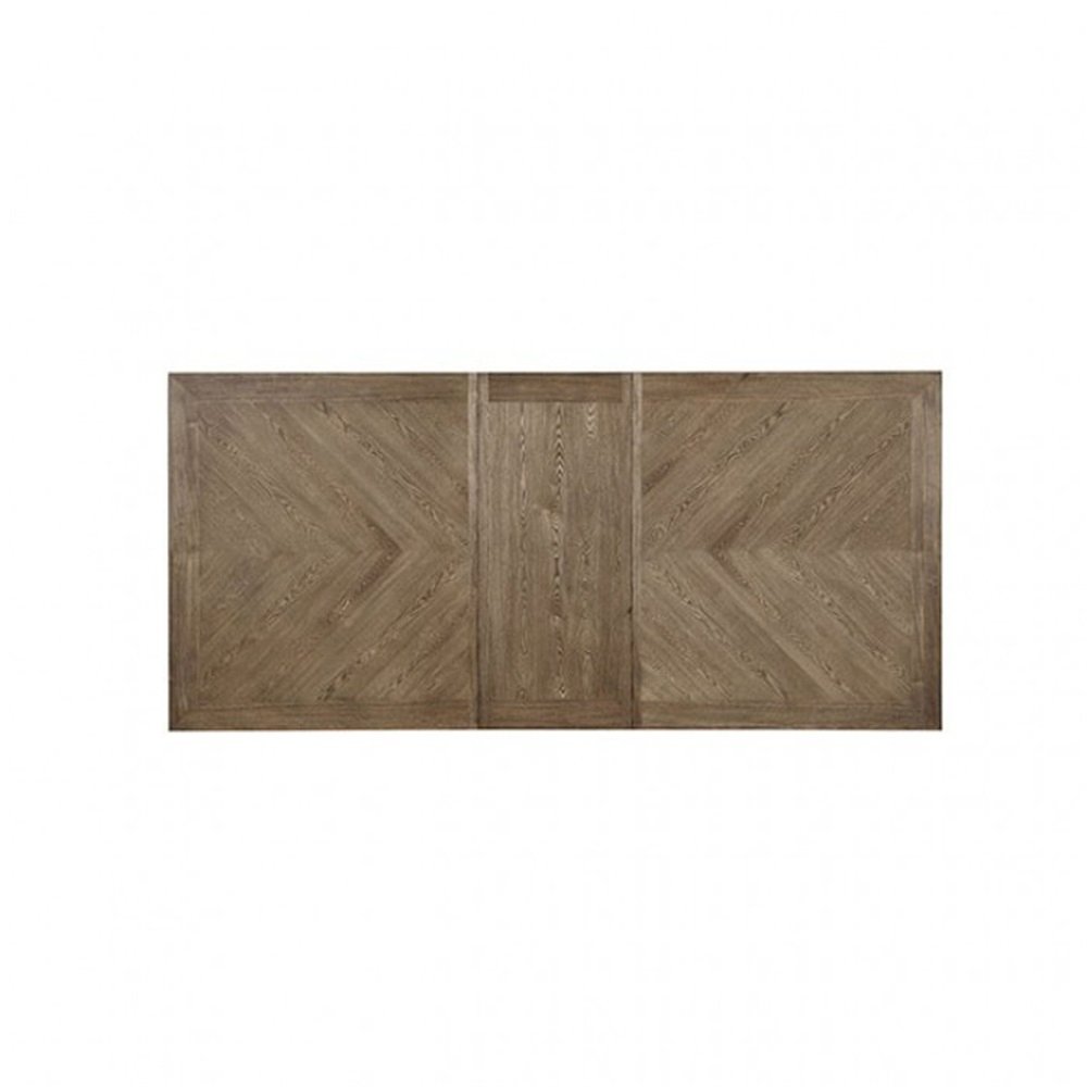 Rectangle Wood Dining Table in Light Oak Finish. Picture 3