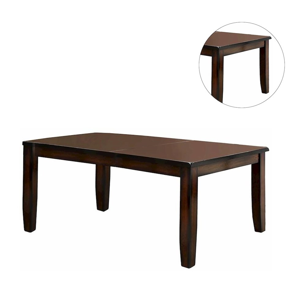 Rectangular Dining Table in Dark Cherry. Picture 5