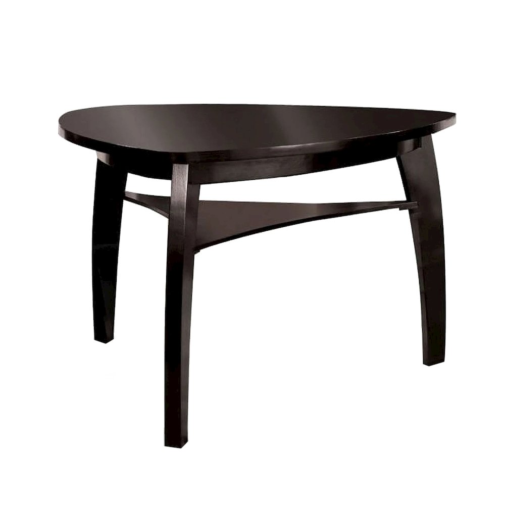 Wooden Counter Height Seating Table in Black Finish. Picture 1