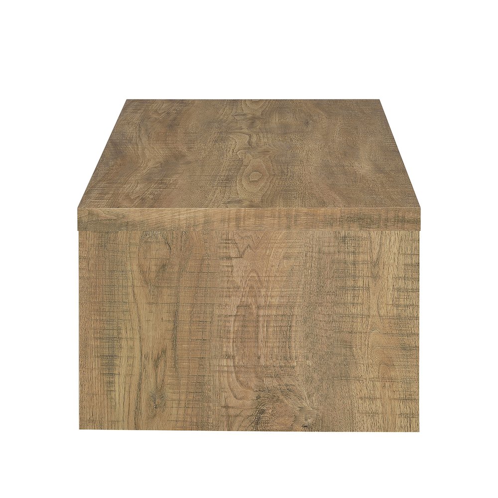 Rectangular Wood Coffee Table in Mango Finish. Picture 4