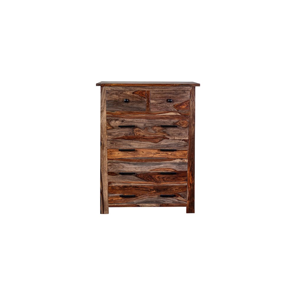 Porter Designs Kalispell Solid Sheesham Wood Chest, Brown. Picture 3