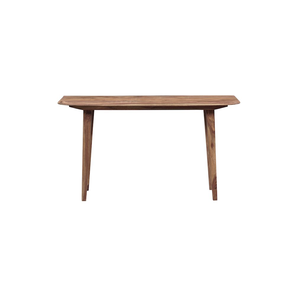 Porter Designs Fusion Solid Sheesham Wood Console Table, Natural. Picture 5