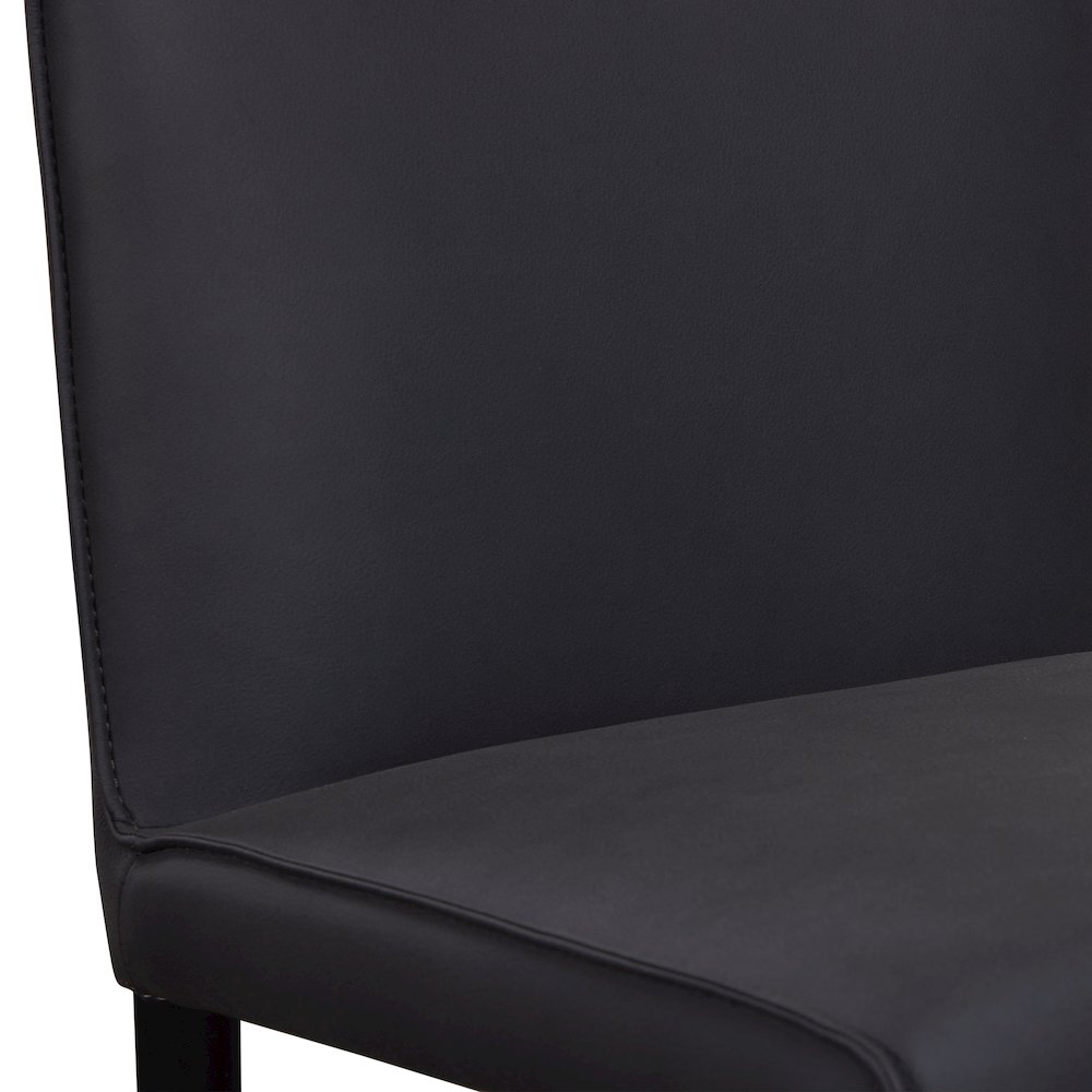 Rigel Full-Grain Leather Dining Chair, Gray (Set of 2). Picture 7