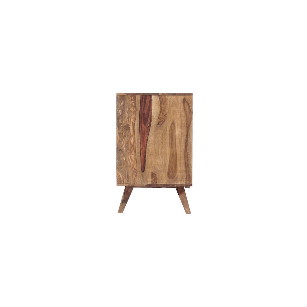 Porter Designs Fusion Solid Sheesham Wood Sideboard, Light Brown. Picture 3