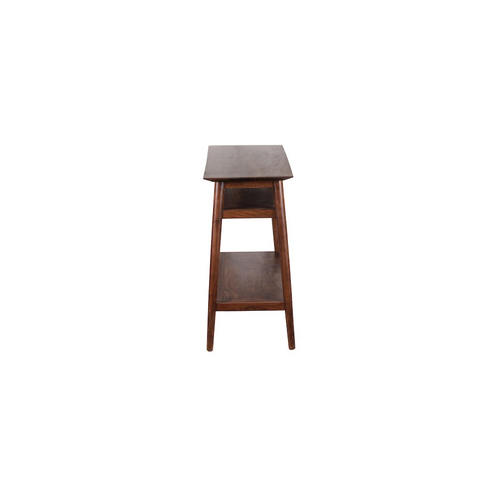 Porter Designs Portola Solid Acacia Wood Console Table, Brown. Picture 3